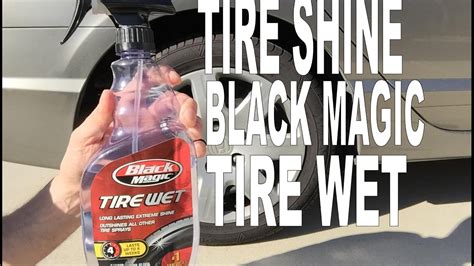 Achieve a Deep Black Gloss with Black Magic Tire Dressing: The Ultimate Tire Enhancer